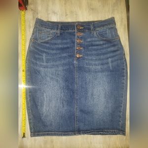 Guess denim skirt